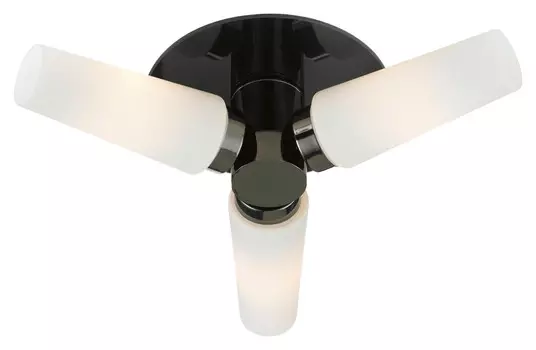 Потолочный светильник Marksljd, 39x12x39 см, черно-белый