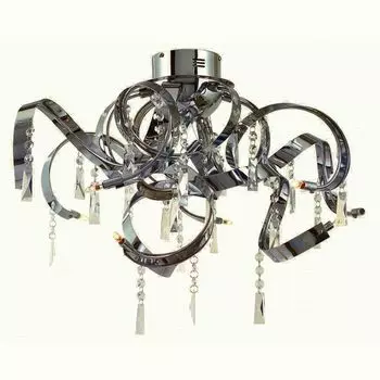 Потолочный светильник MAXIME современный светильник хрусталь/хромированный потолочный светильник: 64 см Dapo Leuchten, серебро