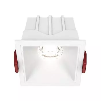 Потолочный светильник Maytoni Alfa LED белого цвета из алюминия и пластика 10 Вт для кухни, спальни, гостиной, столовой, прихожей Maytoni GmbH, белый