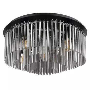 Потолочный светильник, металлическое стекло, дымчатый цвет, D 50 см. Globo Lighting