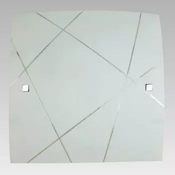 Потолочный светильник MIKADO 3xE27/40Вт хром/белый глянцевый 50смx50см с регулировкой яркости Prezent