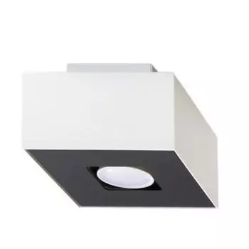 Потолочный светильник MONO 1 белый 1xGU10 40Вт сталь 11x14x14см Sollux Lighting