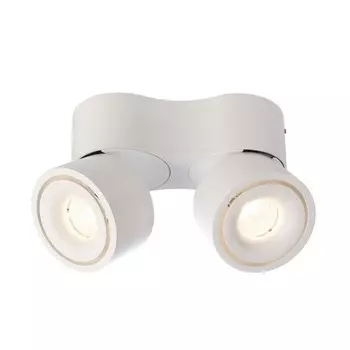 Потолочный светильник накладного монтажа Deko-Light, Uni II Mini Double, 220–240 В переменного тока, 50–60 Гц, мощность/производительность, белый