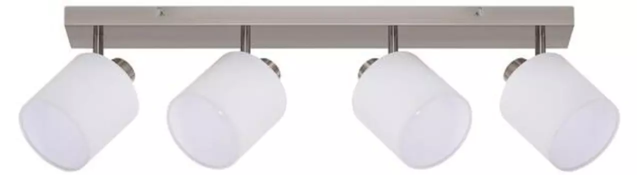 Потолочный светильник Nettlife Brand 4-flammig, серебряный