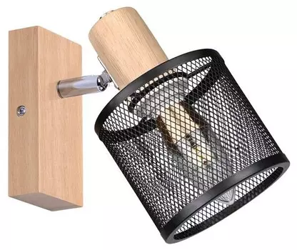 Потолочный светильник Nettlife Gisela 1flammig, черный