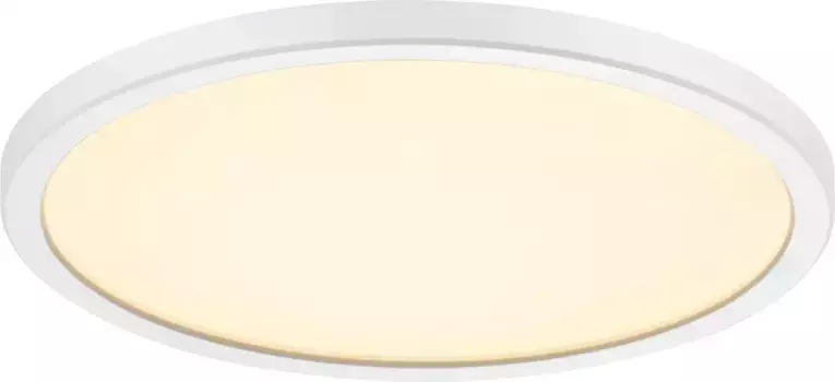 Потолочный светильник Nordlux "OJA", 1 лампочка, потолочный светильник 24,4 см, Высота: 2,3 см, белый