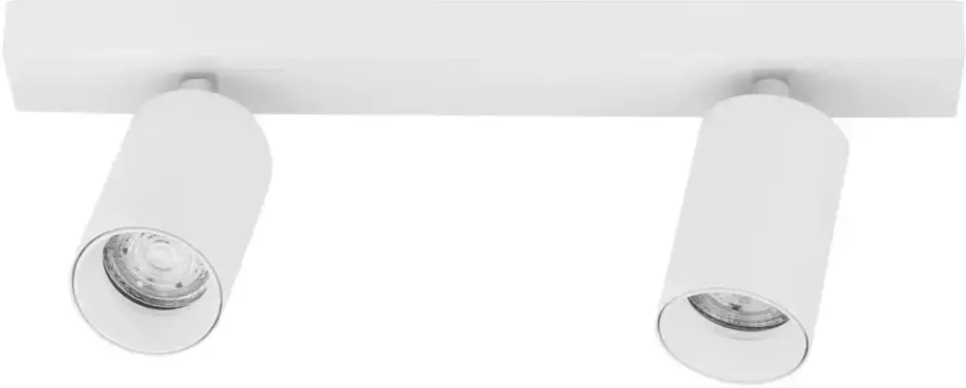 Потолочный светильник Nova Luce "TOD", 2 лампочки, лампа GU10 | без лампочек, без освещения Высота: 12,7 см, белый