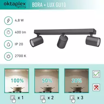 Потолочный светильник Oktaplex