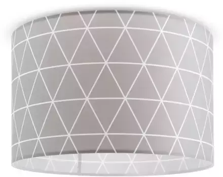 Потолочный светильник Paco Home "Stella 401", 1 лампочка, лампа E27 | без лампочки, потолочный светильник для гостиной, спальни, подвесной светильник Skandi Diamonds E27 45,5 см, Высота: 29,5 см, белый