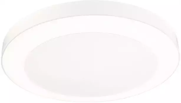 Потолочный светильник Paulmann "Circula", 1 лампочка, потолочный светильник, матовый никель, 22,5 см, теплый белый, потолочный светильник, лампа 32,0 см, Высота: 5,4 см, белый