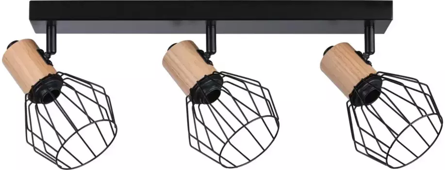 Потолочный светильник Paulmann "Ланка", 3 лампочки, лампа E14 | без лампочки, Е14 Высота: 18,0 см, черный