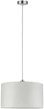 Потолочный светильник Paulmann "Tessa", 1 лампочка, лампочка E27 | без лампочки, Е27, ТЕСТ3 45,0 см, цвет beige/edelstahlfarben