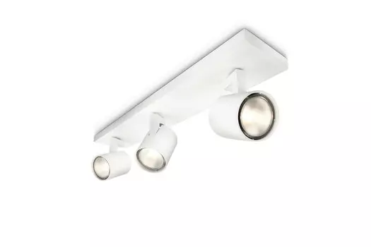 Потолочный светильник Philips, 48x10,9x9 см, белый