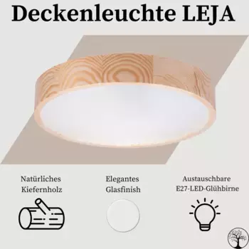 Потолочный светильник PIKA, цвет Naturbelassen