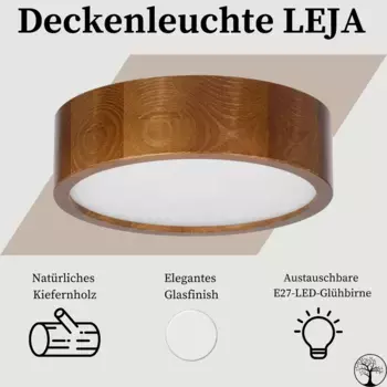 Потолочный светильник PIKA, коричневый