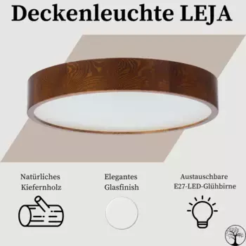 Потолочный светильник PIKA, коричневый