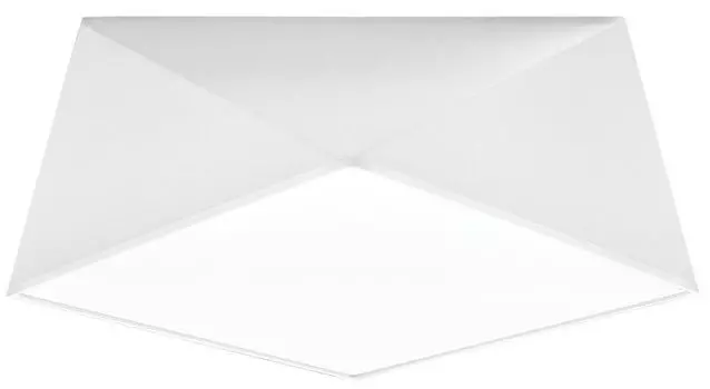 Потолочный светильник Потолочный светильник Белый тканевый абажур Освещение спальни гостиной Licht-Erlebnisse