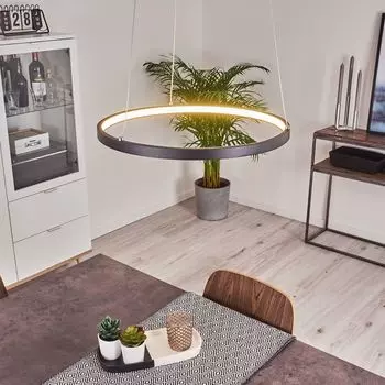 Потолочный светильник »Preci« из металла в черно-белом пластике hofstein