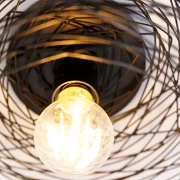 Потолочный светильник QAZQA, черный