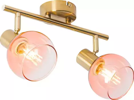 Потолочный светильник QAZQA, розовый