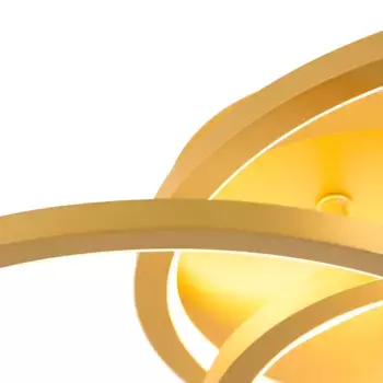 Потолочный светильник QAZQA, золотой