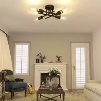 Потолочный светильник Rosikey, черный