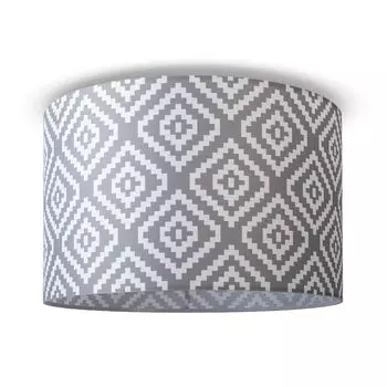 Потолочный светильник с абажуром из ткани, подвесной светильник E27, подвесной светильник для спальни, круглый Paco Home, белый