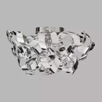 Потолочный светильник Searchlight, серебряный