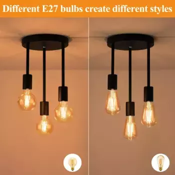 Потолочный светильник SERBASIC, черный