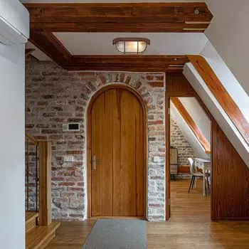 Потолочный светильник Steinhauer Lisanne с 1 лампочкой коричневый/прозрачный 21x10,5см