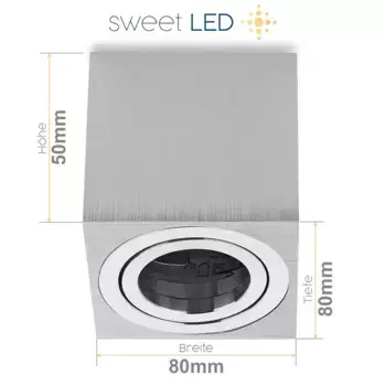 Потолочный светильник Sweet Led, серебряный