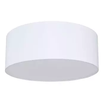 Потолочный светильник, текстильный, белый, динамик Bluetooth, 40 см etc-shop