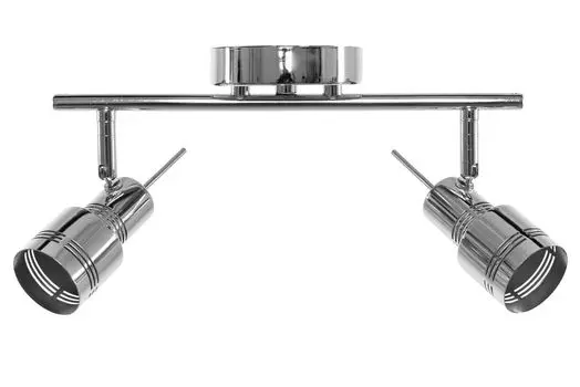 Потолочный светильник Toollight App746-2C Прожектор 2 Хром 2 источника света Gu-10 18X36см Toolight, серебро