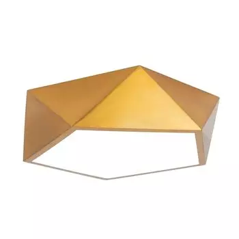 Потолочный светильник Toollight App875-C Diamond Gold, 30 см, круглый, с 3 источниками света E27, 30X8 см Toolight, золото