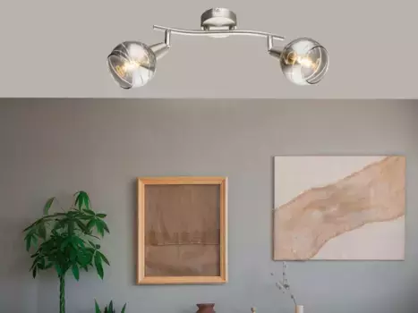 Потолочный светильник Trango, серебряный