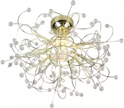 Потолочный светильник TRIO Leuchten Gloria E27, цвет messing