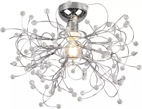 Потолочный светильник TRIO Leuchten "GLORIA" высота 35,0 см., цвет chrom