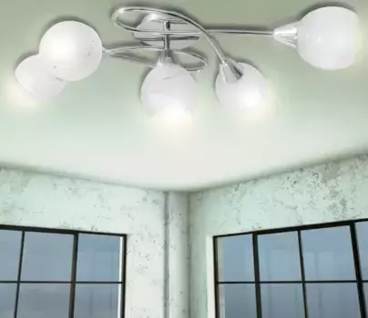 Потолочный светильник Vidaxl, белый