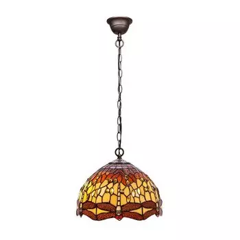 Потолочный светильник Viro Belle Amber Amber Iron 60 Вт 30 x 125 x 30 см, желтый
