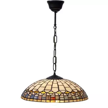 Потолочный светильник Viro кварцевый янтарный железный 60 Вт 40 х 125 х 40 см, желтый