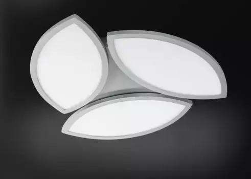 Потолочный светильник Wofi, серебряный