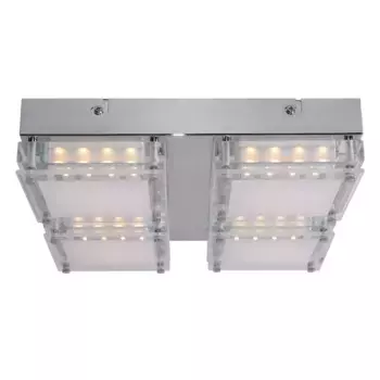 Потолочный светильник Wofi, серебряный