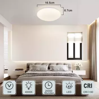 Потолочный светильник ZMH, белый