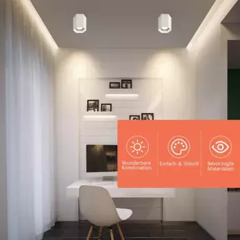 Потолочный светильник ZMH, белый