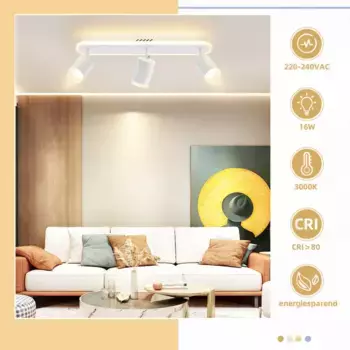 Потолочный светильник ZMH, белый