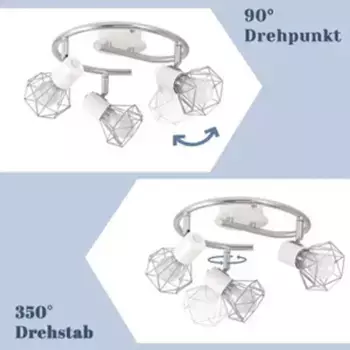 Потолочный светильник ZMH, белый