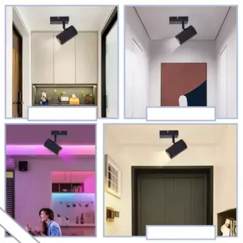 Потолочный светильник ZMH, черный