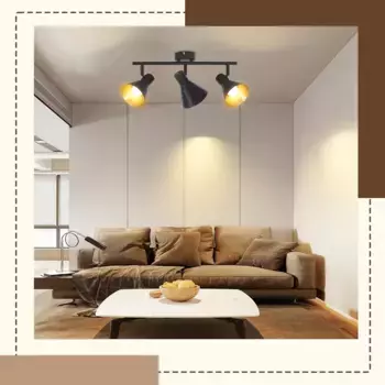 Потолочный светильник ZMH, черный