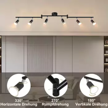 Потолочный светильник ZMH, черный