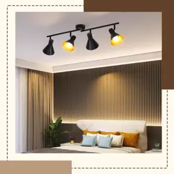 Потолочный светильник ZMH, черный